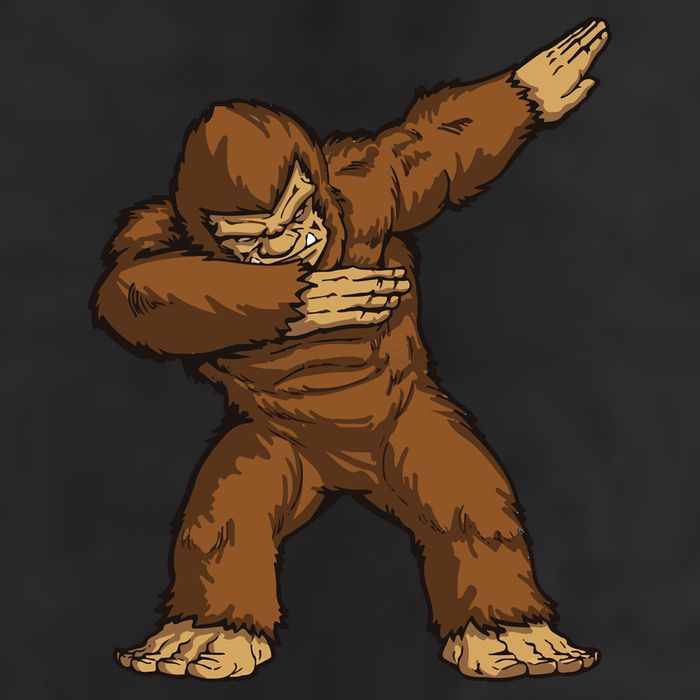 Dabbing Bigfoot 11oz C Handle Ceramic Mug