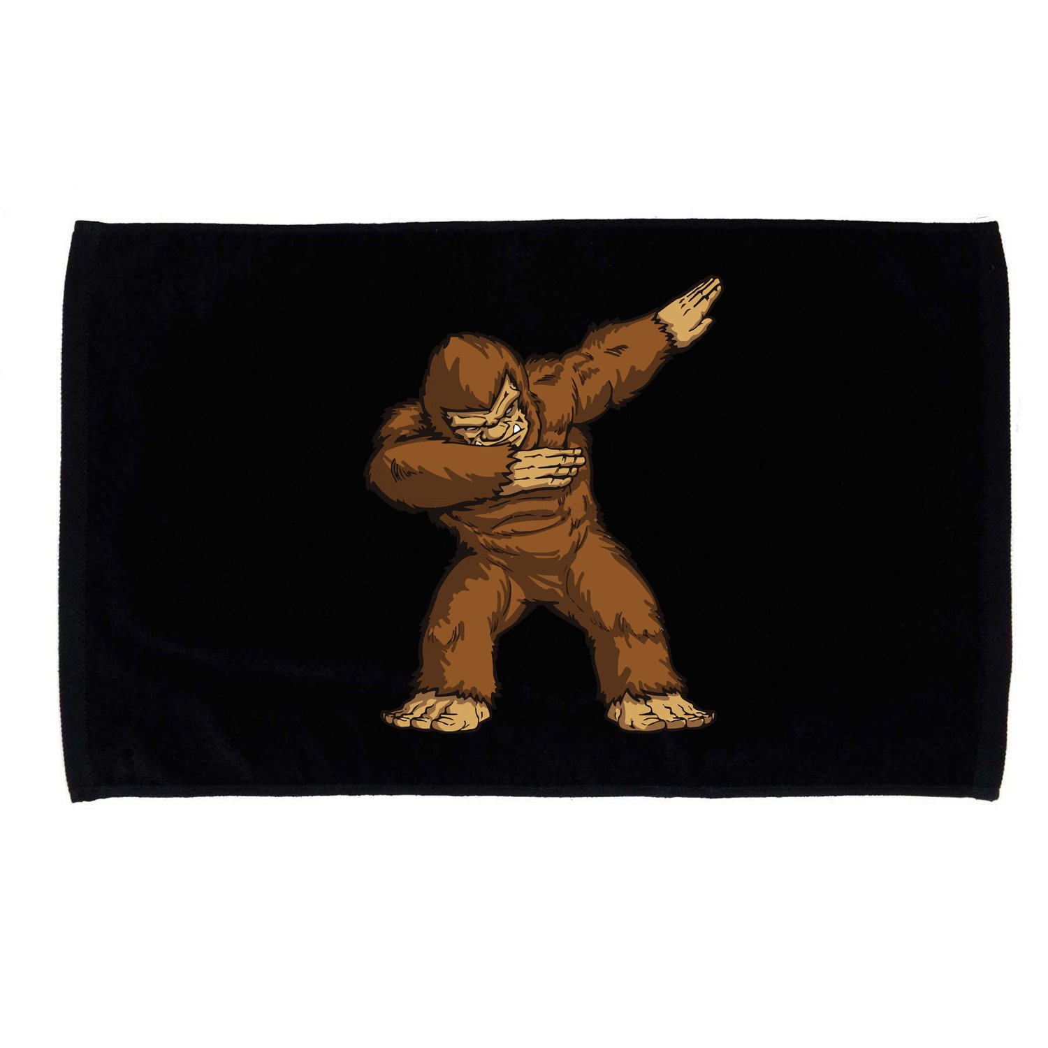 Dabbing Bigfoot Microfiber Hand Towel