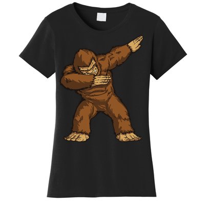 Dabbing Bigfoot Women's T-Shirt