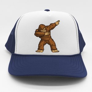 Dabbing Bigfoot Trucker Hat