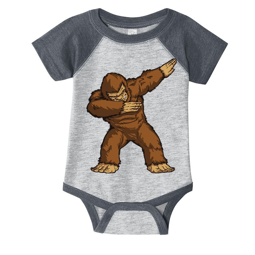 Dabbing Bigfoot Infant Baby Jersey Bodysuit