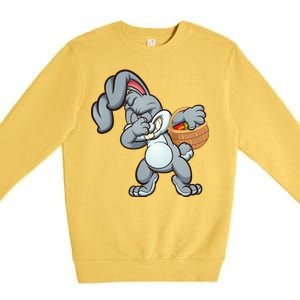 Dabbing Bunny Premium Crewneck Sweatshirt