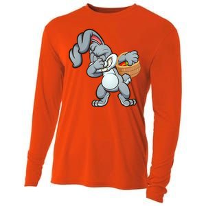 Dabbing Bunny Cooling Performance Long Sleeve Crew