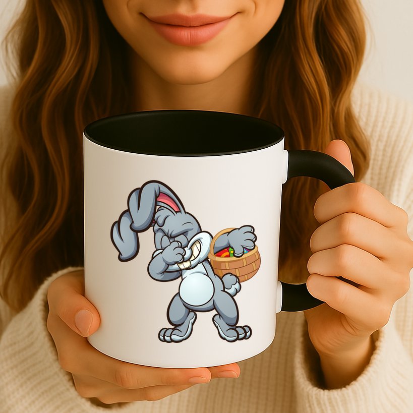 Dabbing Bunny Mug
