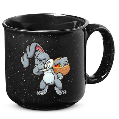 Dabbing Bunny 15oz Campfire Ceramic Mug