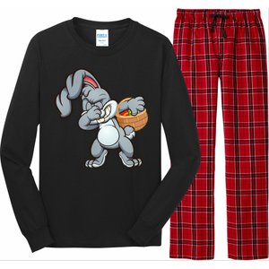 Dabbing Bunny Long Sleeve Pajama Set