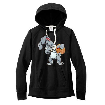 Dabbing Bunny Women's Fleece Hoodie