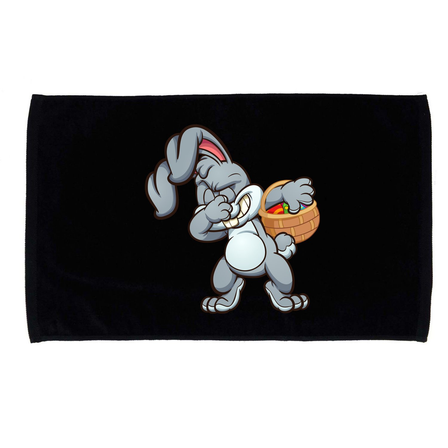 Dabbing Bunny Microfiber Hand Towel