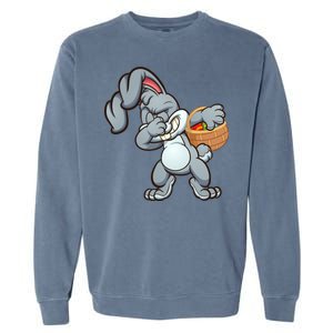 Dabbing Bunny Garment-Dyed Sweatshirt