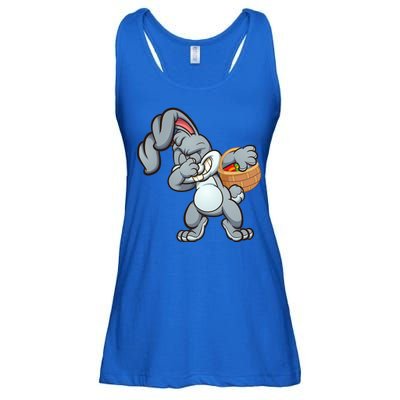 Dabbing Bunny Ladies Essential Flowy Tank