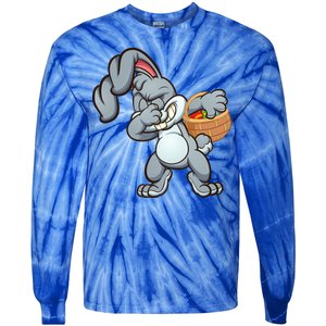 Dabbing Bunny Tie-Dye Long Sleeve Shirt