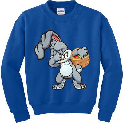 Dabbing Bunny Kids Sweatshirt