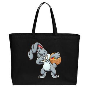 Dabbing Bunny Cotton Canvas Jumbo Tote