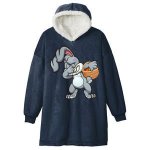 Dabbing Bunny Hooded Wearable Blanket