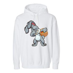 Dabbing Bunny Garment-Dyed Fleece Hoodie