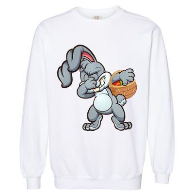 Dabbing Bunny Garment-Dyed Sweatshirt