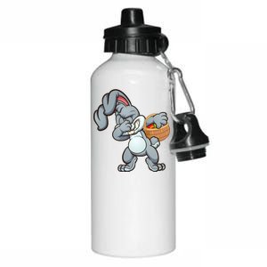 Dabbing Bunny Aluminum Water Bottle