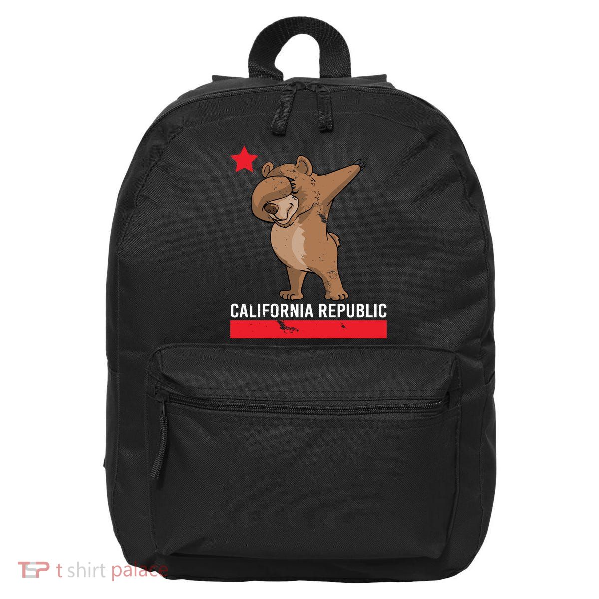Dabbing California Republic Bear 16 in Basic Backpack