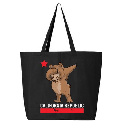 Dabbing California Republic Bear 25L Jumbo Tote
