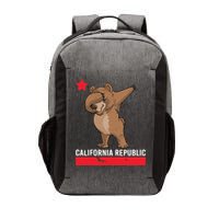 Dabbing California Republic Bear Vector Backpack