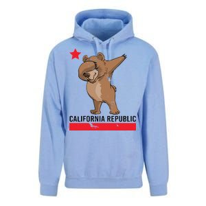 Dabbing California Republic Bear Unisex Surf Hoodie