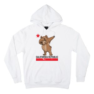 Dabbing California Republic Bear Hoodie