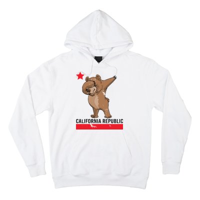 Dabbing California Republic Bear Hoodie