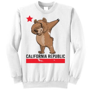 Dabbing California Republic Bear Sweatshirt