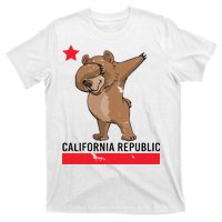 Dabbing California Republic Bear T-Shirt