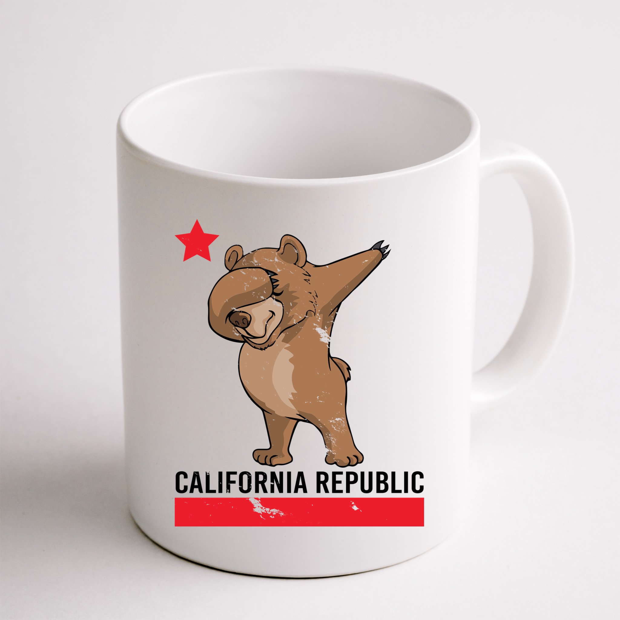 Dabbing California Republic Bear Mug