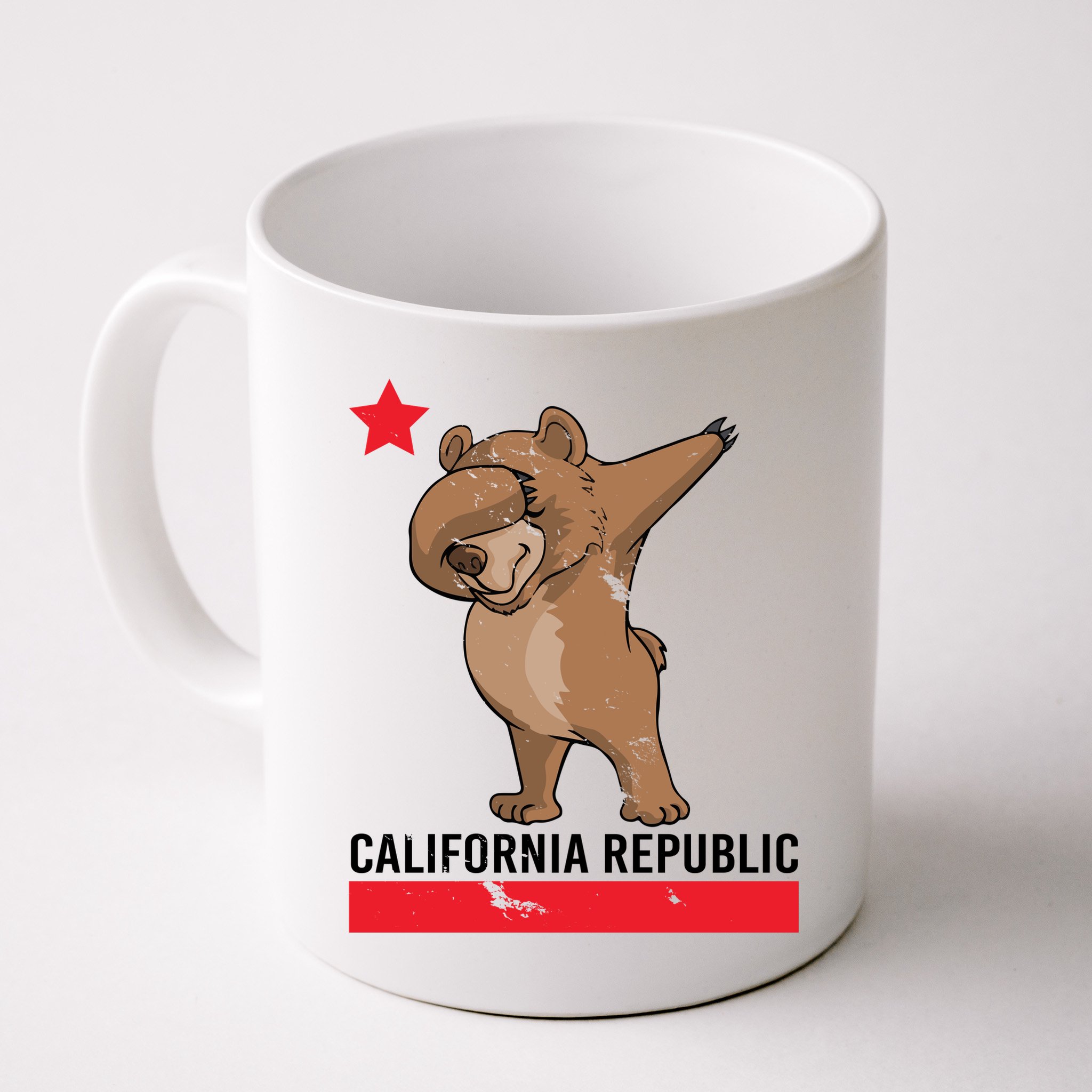 Dabbing California Republic Bear Mug