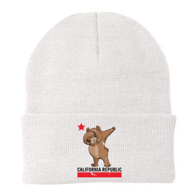 Dabbing California Republic Bear Beanie