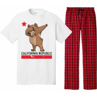 Dabbing California Republic Bear Pajama Set