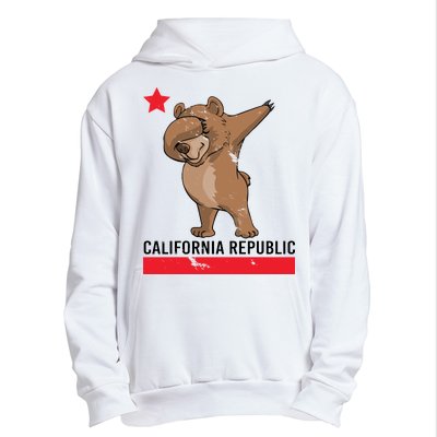 Dabbing California Republic Bear Urban Pullover Hoodie