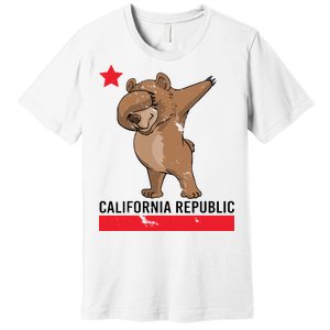 Dabbing California Republic Bear Premium T-Shirt