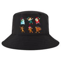 Dabbing Christmas Characters Cool Comfort Performance Bucket Hat