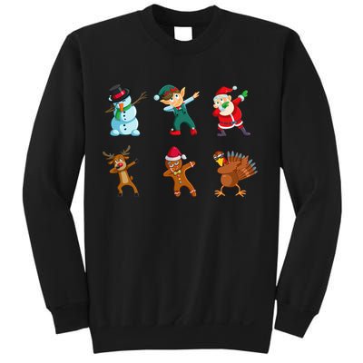 Dabbing Christmas Characters Sweatshirt