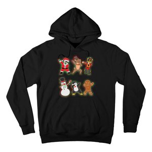 Dabbing Christmas Characters Santa Dab Hoodie