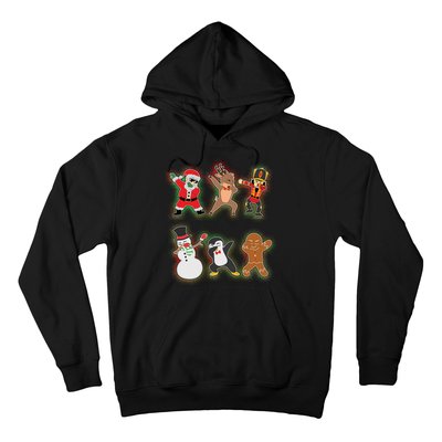 Dabbing Christmas Characters Santa Dab Hoodie