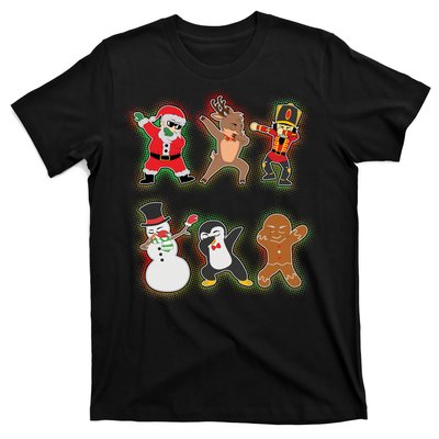 Dabbing Christmas Characters Santa Dab T-Shirt