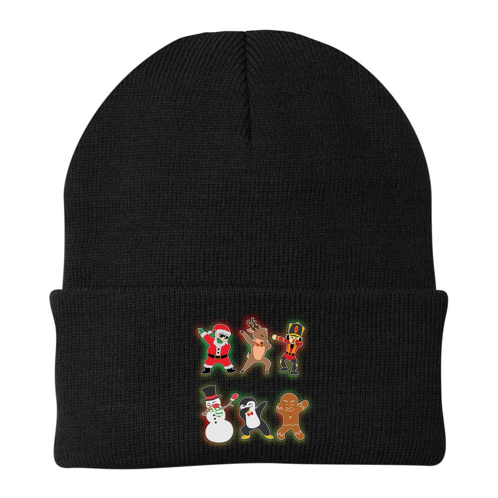 Dabbing Christmas Characters Santa Dab Beanie