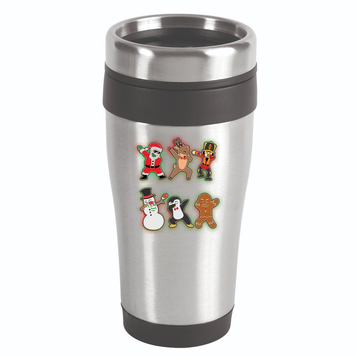 Dabbing Christmas Characters Santa Dab 16oz Travel Tumbler