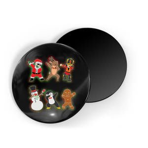 Dabbing Christmas Characters Santa Dab Magnet