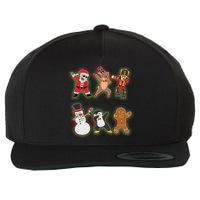 Dabbing Christmas Characters Santa Dab Wool Snapback Cap