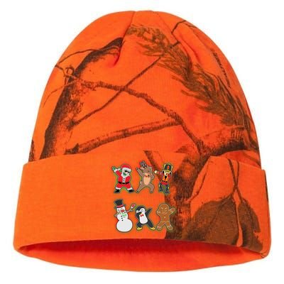 Dabbing Christmas Characters Santa Dab Kati Licensed 12" Camo Beanie