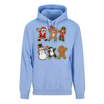 Dabbing Christmas Characters Santa Dab Unisex Surf Hoodie