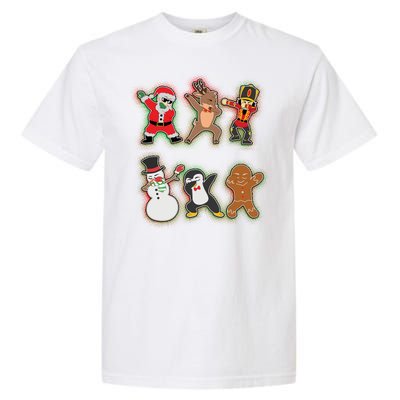 Dabbing Christmas Characters Santa Dab Garment-Dyed Heavyweight T-Shirt