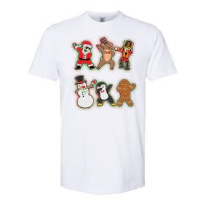 Dabbing Christmas Characters Santa Dab Softstyle CVC T-Shirt