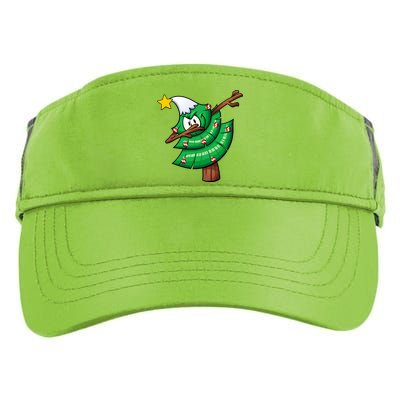 Dabbing Christmas Tree Adult Drive Performance Visor