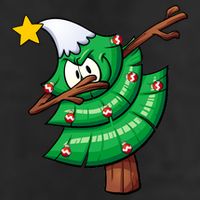 Dabbing Christmas Tree Cool Comfort Performance Bucket Hat